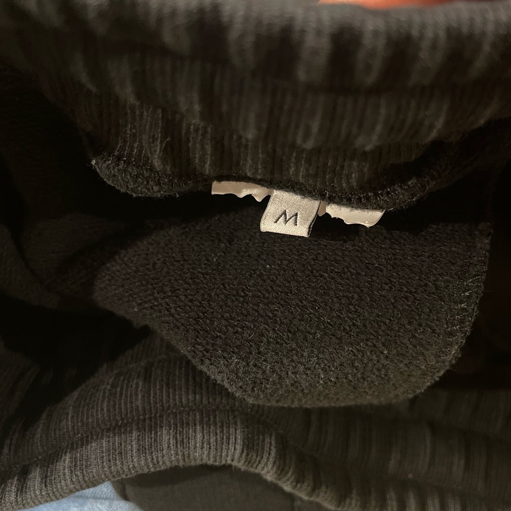 Kenzo Black Sweatpants with White Logo - Picture 4 of 6